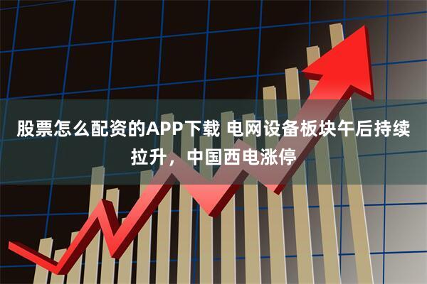 股票怎么配资的APP下载 电网设备板块午后持续拉升，中国西电涨停